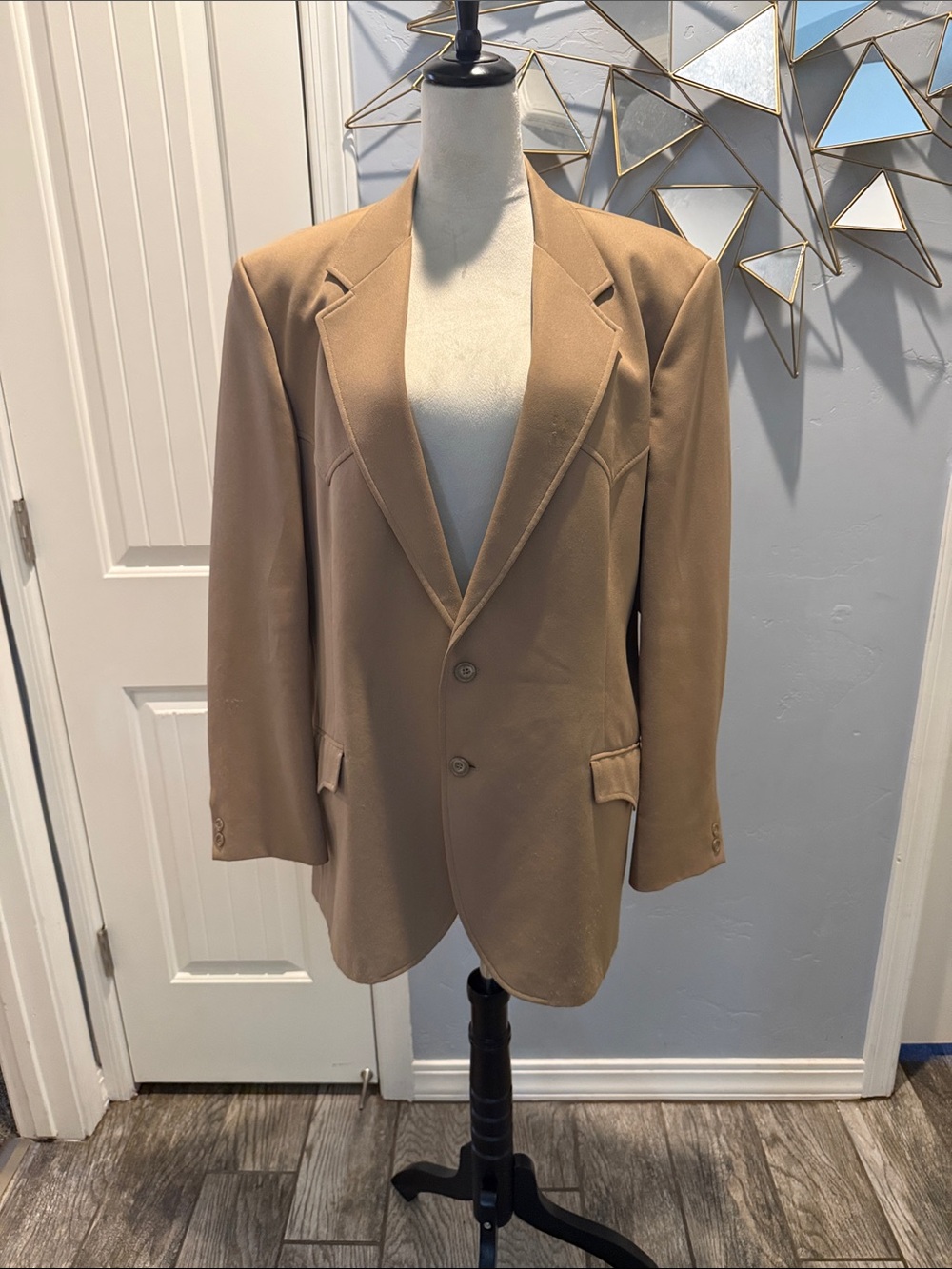 Circle S Classic Men’s Camel Blazer Jacket -
